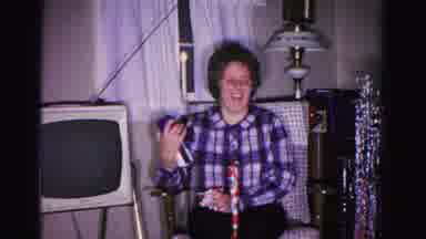 Hagerstown Maryland USA (1962): People Receiving Pleasant Surprise When Opening