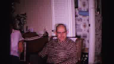 Hagerstown Maryland USA (1962): Family Gathering With Grandpa In Their Living Room