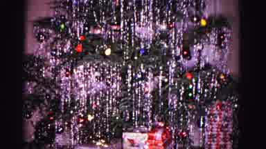 Hagerstown Maryland USA (1962): Large Stack Of Gifts Under Shiny Decorated
