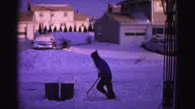 Hagerstown Maryland USA (1962): Winter Storm Shoveling Back In The Day