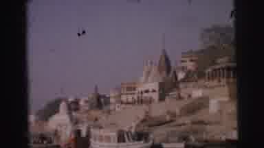 Calcutta India (1962): Sliding Video Clip Of A Mass Of Buildings That Get Bigger