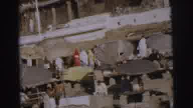 Calcutta India (1962): Devotees Navigate Holy River In India On Special