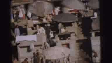 Calcutta India (1962): It Is So Crowded And Congested In The Marketplace At The