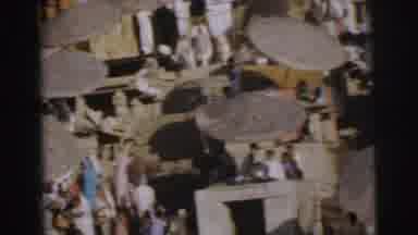 Calcutta India (1962): Riverside Beach Panorama In India