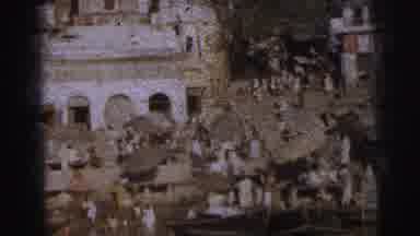 Calcutta India (1962): A Town Square On The Water