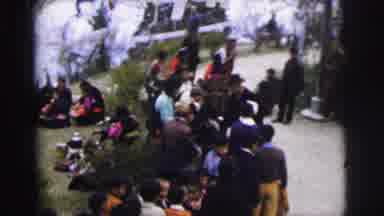 Calcutta India (1962): Diverse And Large Group Of People Gathered Possibly For