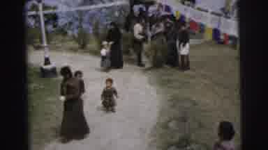 Calcutta India (1962): Local Chinese People Gathering In The Street Local Child