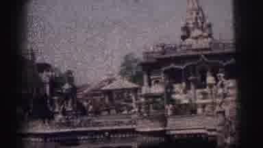 Calcutta India (1962): A Scene Of A Building That Is Near The Water
