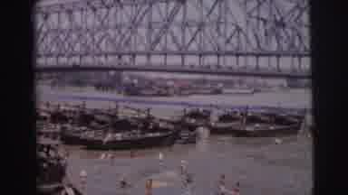Calcutta India (1962): The Peoples Were Going Here And There In The Market To Buy