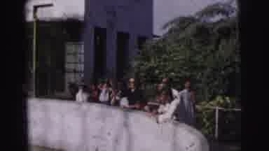 Calcutta India (1962): The Monkey Is Standing And Looking Around