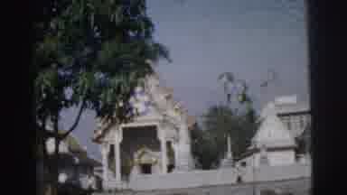 Calcutta India (1962): Moving View Of A Church Building Followed My Multiple Shops