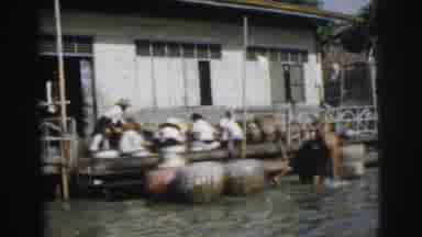 Calcutta India (1962): People In A Asian Country Working In Some Sort Of Factory