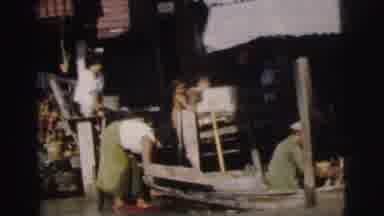 Calcutta India (1962): After Fishing Locals Come Back To Unload Their Goods To Be