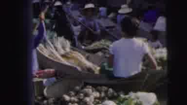 Calcutta India (1962): The Peoples Are Selling And Buying Vegetables With Their