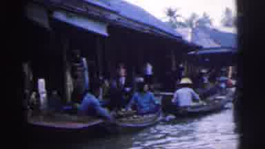 Calcutta India (1962): Merchants Selling Their Product In The Floating Markets In