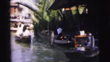 Calcutta India (1962): There Are Native People Rowing Down The Lake With