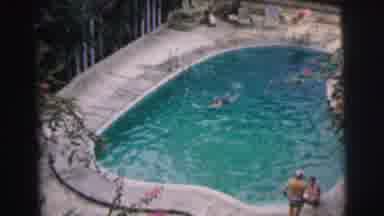 Calcutta India (1962): Swimming In The Pool
