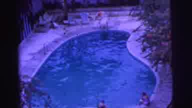 Calcutta India (1962): Vintage Film Of People Lounging By A Poolside In The Summer