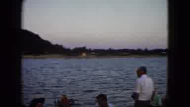 Acapulco Mexico (1962): Adults In A Boat On A Beautiful River With An Amazing View