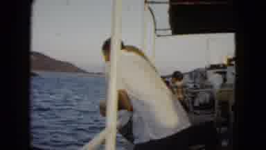 Acapulco Mexico (1962): People Enjoying A Cruise In A Boat