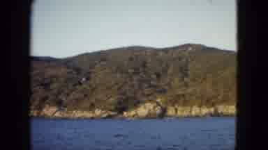Acapulco Mexico (1962): There Are People On The Boat Looking At A Beautiful Island