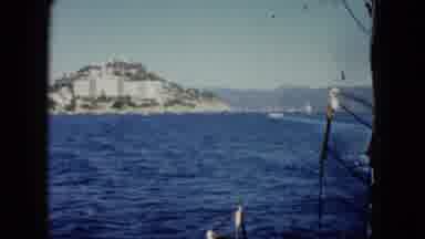 Acapulco Mexico (1962): Landscape Sailing Looking Mountains