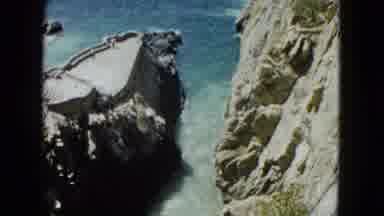 Acapulco Mexico (1962): The Sea Was Looking So Beautiful And It Near The Rock