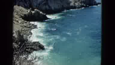Acapulco Mexico (1962): View Of White Beaches And Blue Sea Surf On A Bright Sunny