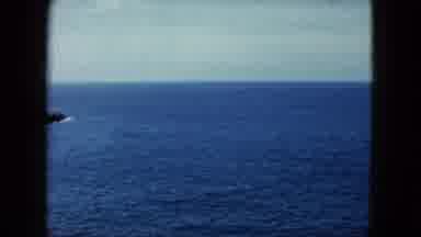 ACAPULCO MEXICO-1962: Between The Blue Sea And The Sharp Cliff On A Cloudy Day