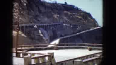 Acapulco Mexico (1962): A Huge Construction On The Cliff Of The Mountain On The
