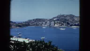 Acapulco Mexico (1962): The Pool Looks Beautiful From The Top In The Blue Color