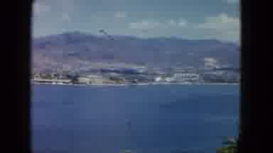 Acapulco Mexico (1962): Girl In A Top Bun Swimming In A Large Body Of Water In A