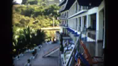 Acapulco Mexico (1962): Camera Captures Tall White Building That Appears To Be A