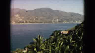 Acapulco Mexico (1962): 1960s Camcorder View Of Beautiful Sunny Island Ocean View