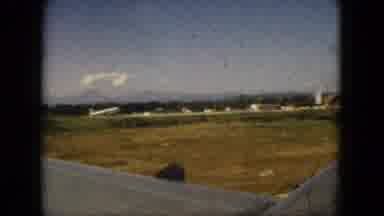Acapulco Mexico (1962): A Scene Showing The Wing Of An Airplane On Runway