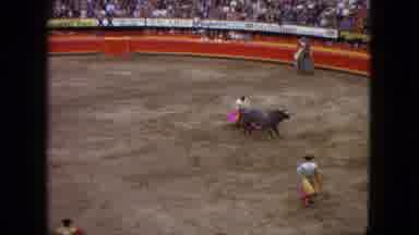Acapulco Mexico (1962): Rodeo Bull Fighting Costume Professional Public Event