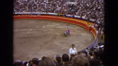 Acapulco Mexico (1962): Vintage Footage Of Conquistador And Bull Entertaining A