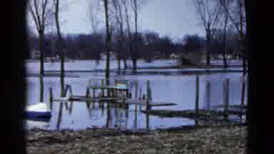 Wauconda Illinois USA (1961): Dilapidated Remains Of A Fishery And A Building Site