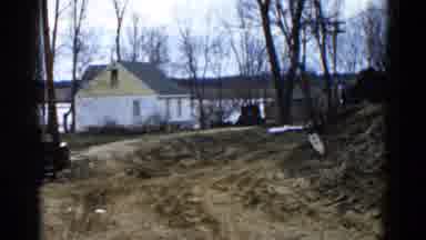 Wauconda Illinois USA (1961): The Beautiful House Is Place In The Middle Of The