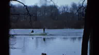Wauconda Illinois USA (1961): The Persons Are Boating In The Lake It Is Very