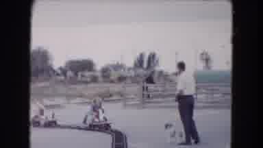 South Carolina USA (1961): A Two Childrens Were Playing In The Train In The Team