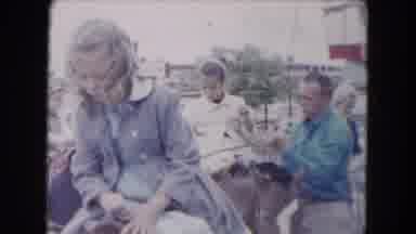 South Carolina USA (1961): The Children Were Going Horse Ride Safely With The Help