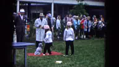 South Carolina USA (1961): Sunnyday Fair Kids Woman Men Watching Festival Enjoying