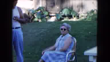 South Carolina USA (1961): Family Cookout In The Backyard Of A Middle Class Home