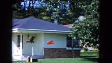 South Carolina USA (1961): Family House For In A Suburban Neighborhood With Signs