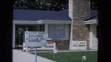 South Carolina USA (1961): A Home With Signs About Children Trying To Communicate