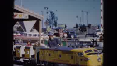 South Carolina USA (1961): The Persons Are In The Theme Park They Are Enjoy