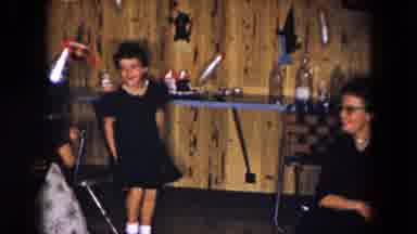 South Carolina USA (1961): Boys And Girls Playing Musical Chairs At A Party With