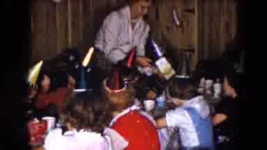 South Carolina USA (1961): A Person Give The Food For All Children In The Party