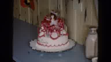 South Carolina USA (1961): The Birthday Celebration For Linda And The Cake Was So